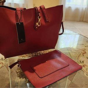 Trevanti red leather bag